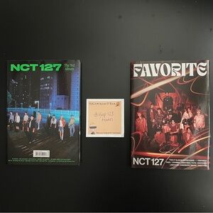 NCT 127 'Sticker' and 'Favorite' Album Set
